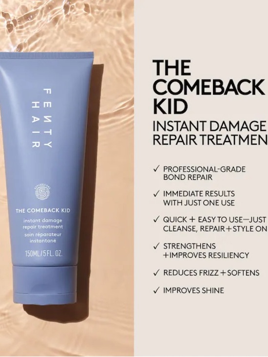 Fenty Hair The Comeback Kid Instant Repair Conditioner Treatment Smoothing - Picture 6 of 13